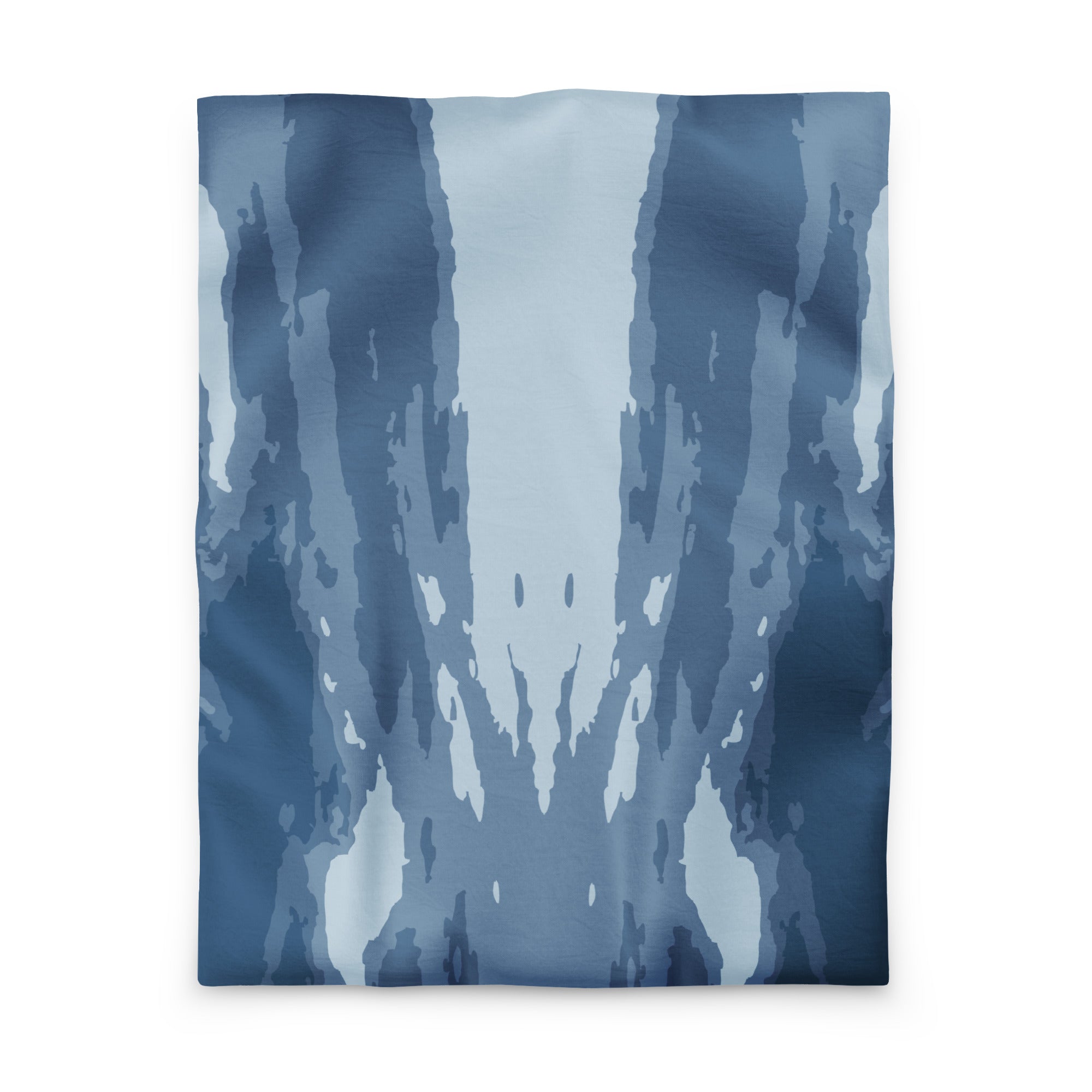 lightweight blue abstract bedding for year-round comfort 