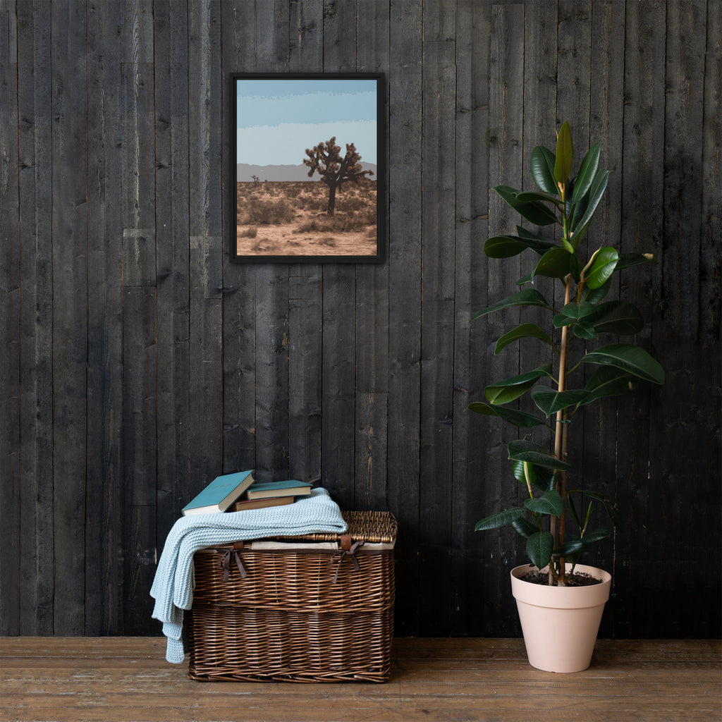 bedroom wall at joshua tree