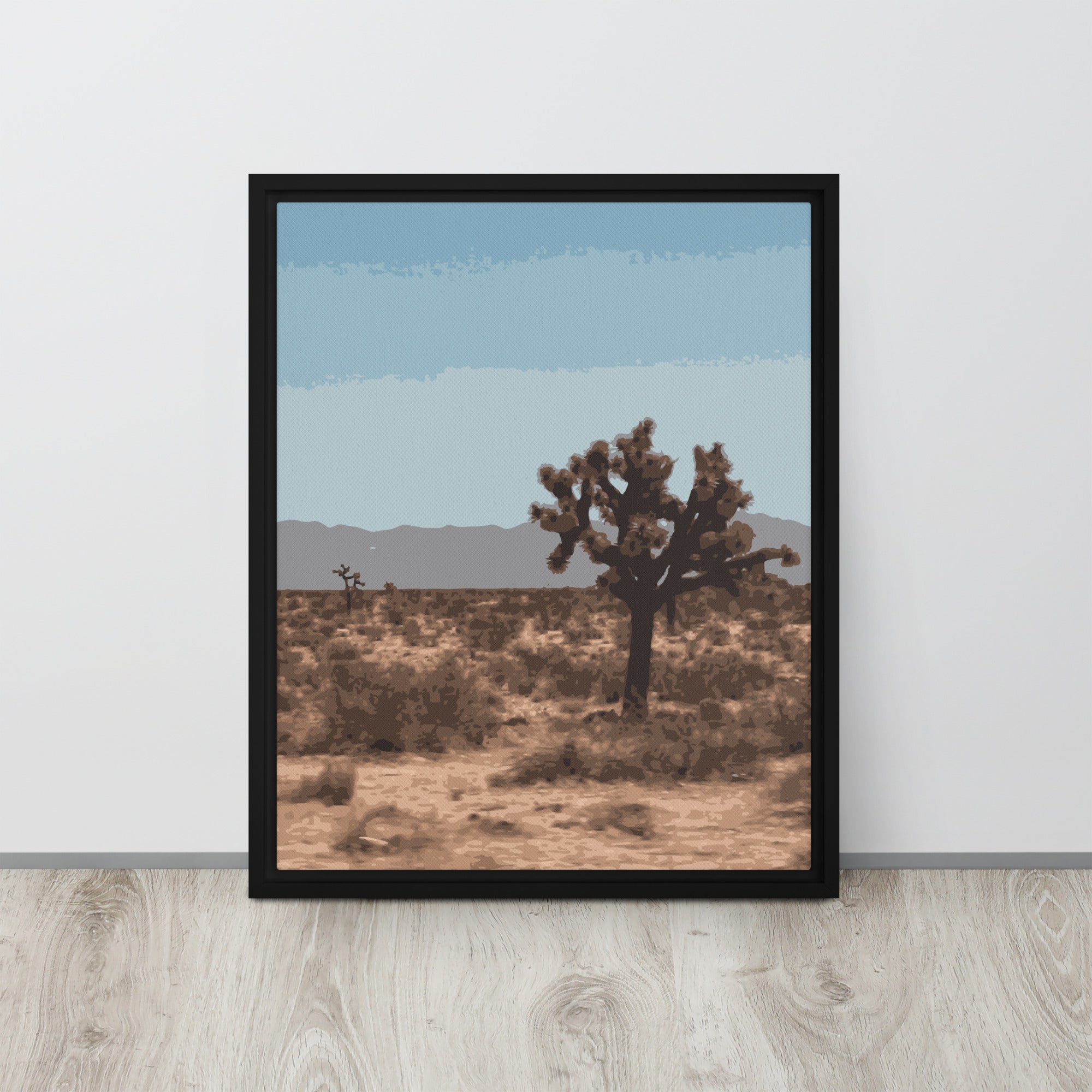 framed joshua tree wall art