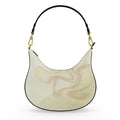 Leather Curve Hobo Bag