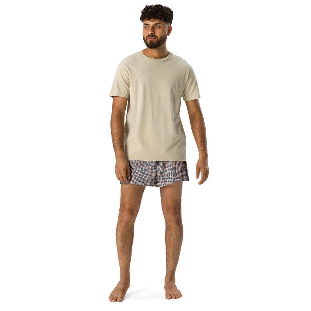 lightweight pink camo shorts for men