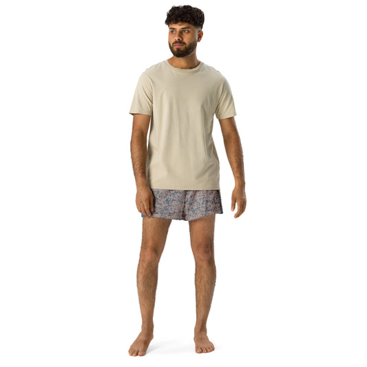 lightweight pink camo shorts for men