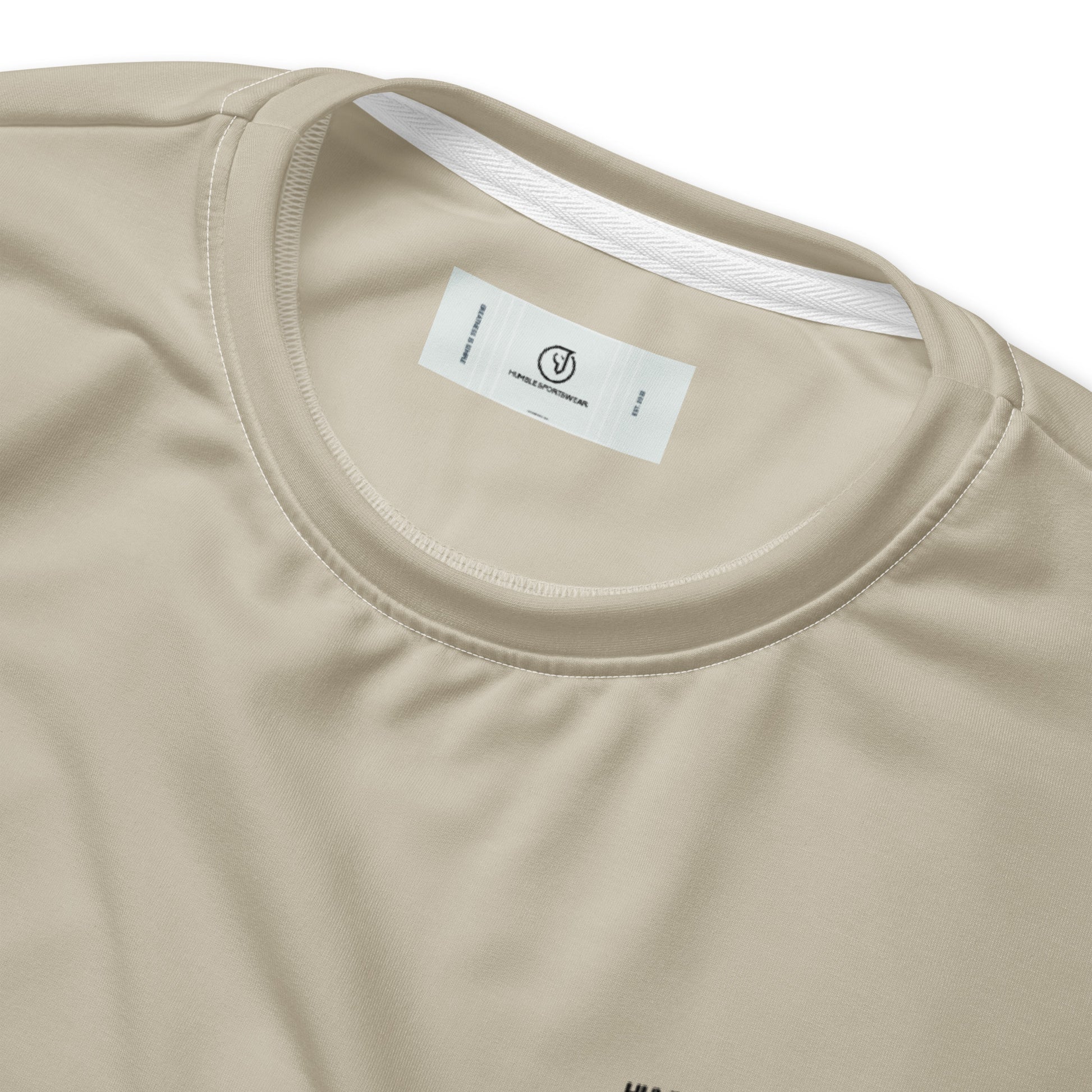 men's long sleeve recycled sweatshirt beige