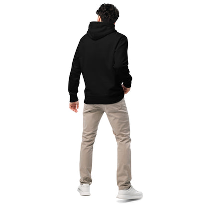 Men's athletic hoodie black