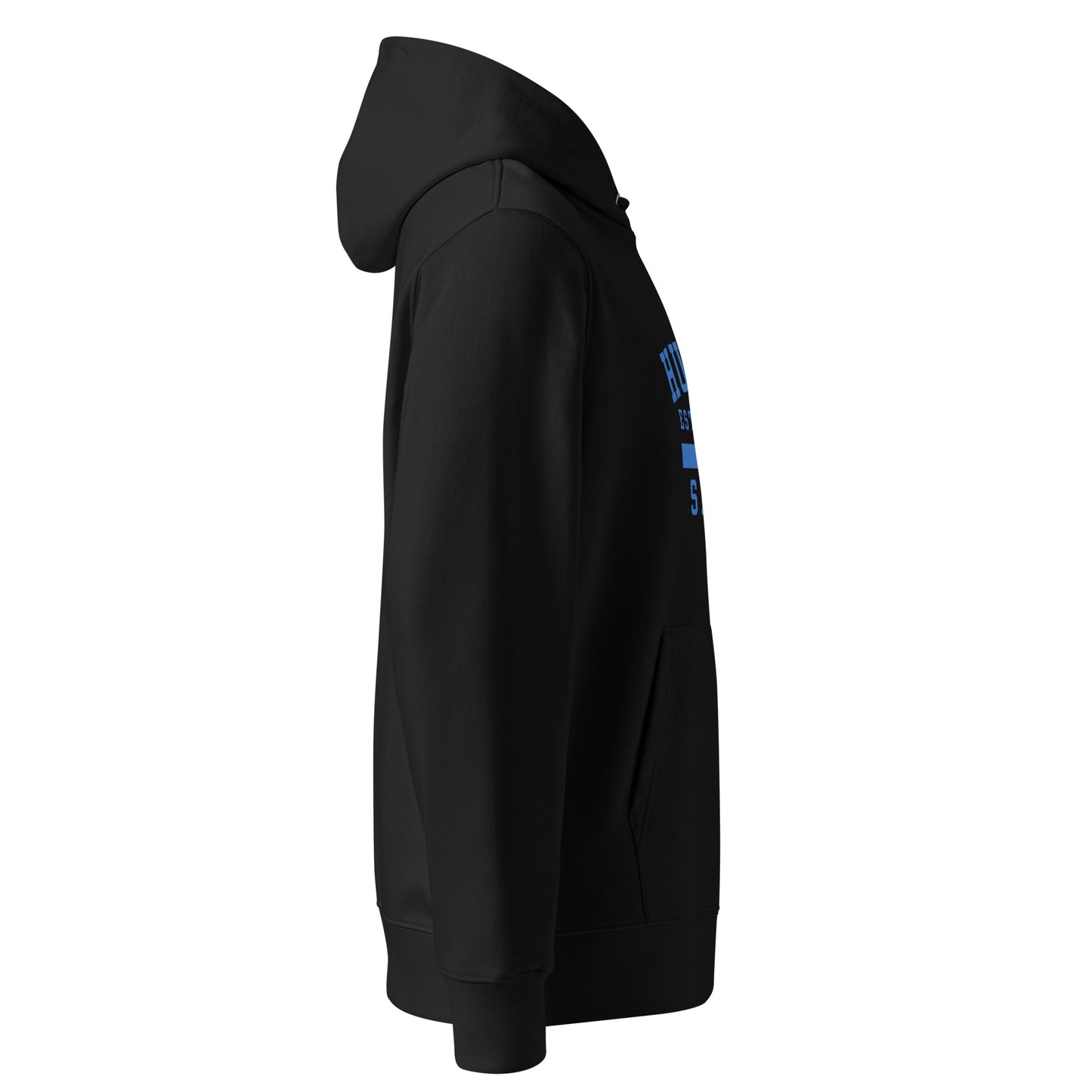 Men's athletic hoodie black