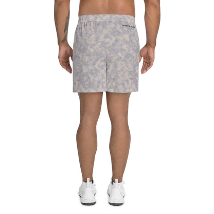 men's athletic long shorts motley mauve