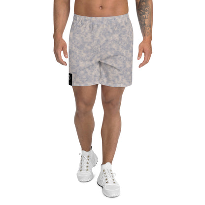 men's athletic long shorts motley mauve