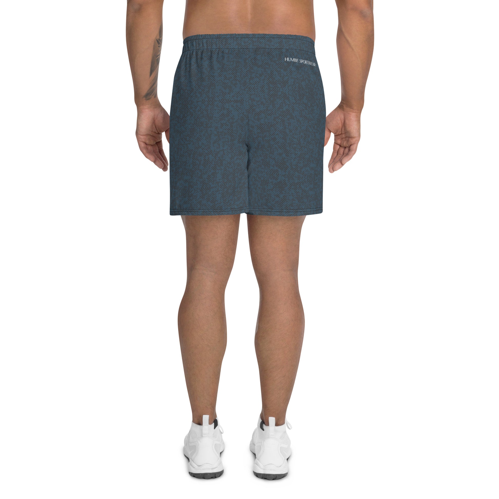 men's athletic long shorts pattens blue