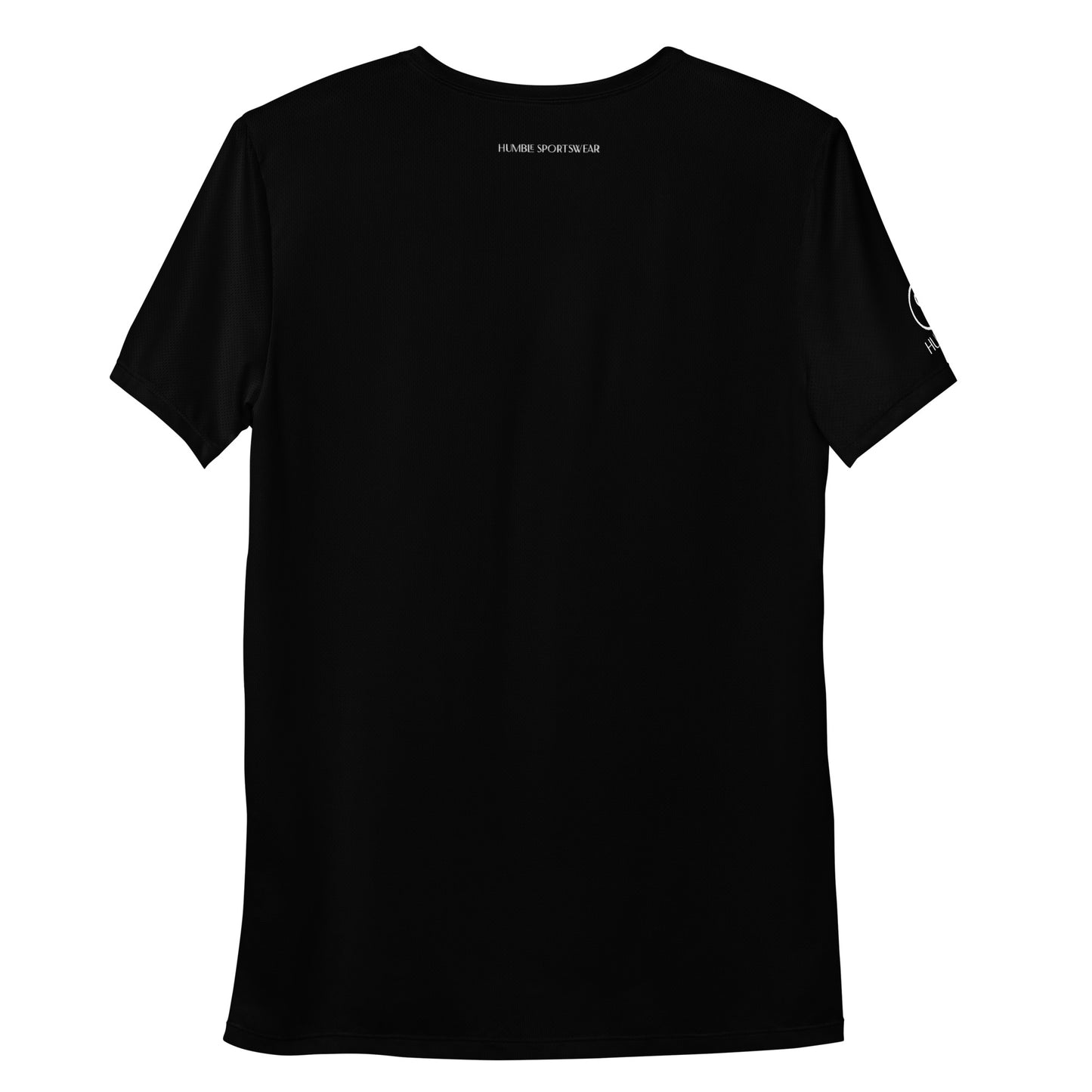 men's black active mesh t-shirt 