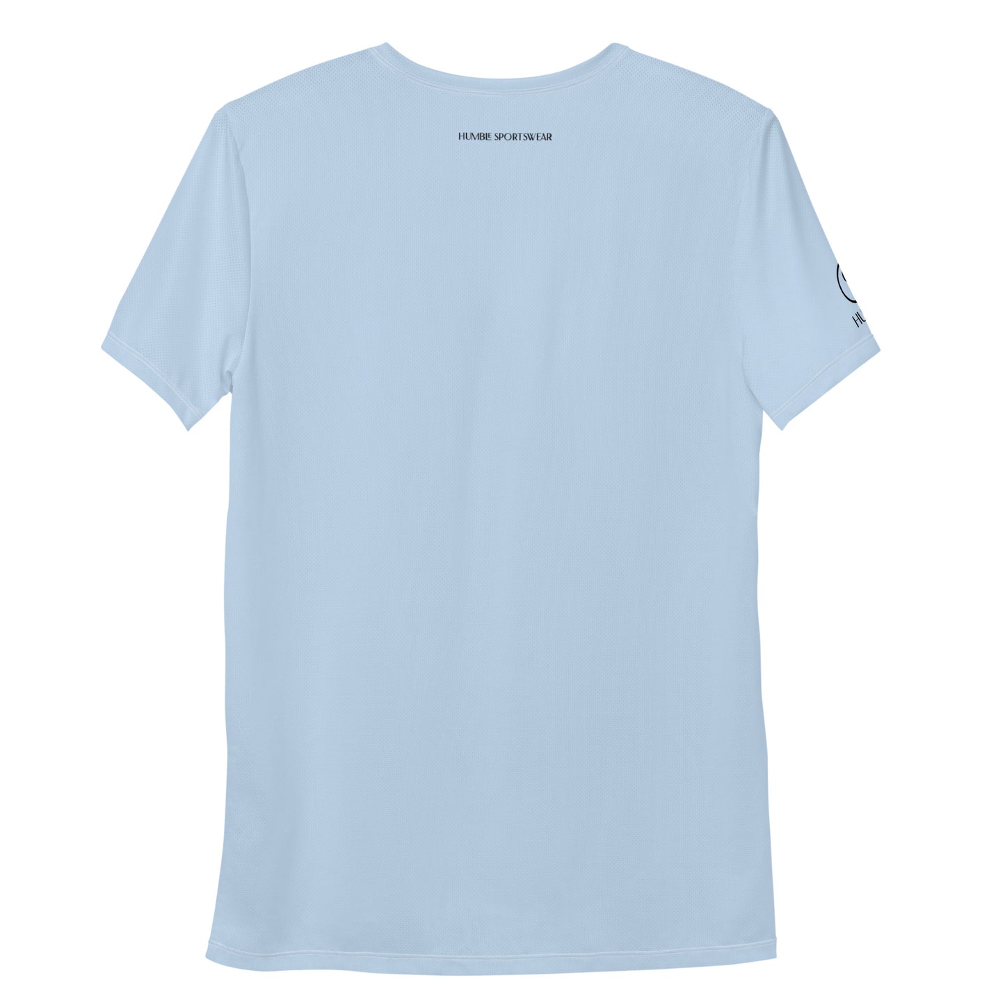 men's athletic mesh t-shirt sky blue 