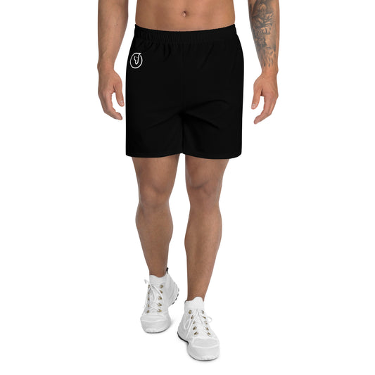 men's quick-dry black training shorts