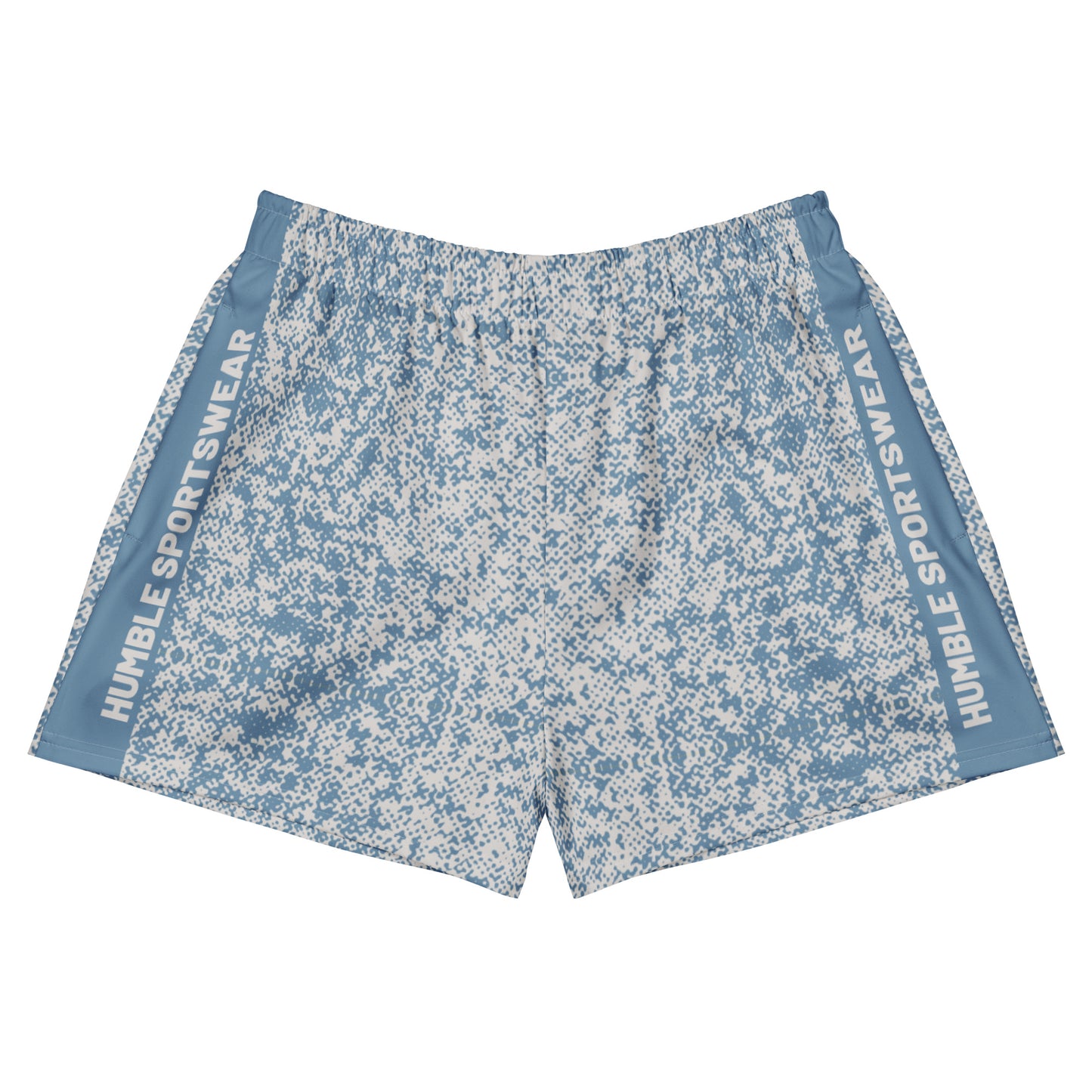 blue camouflage workout shorts men