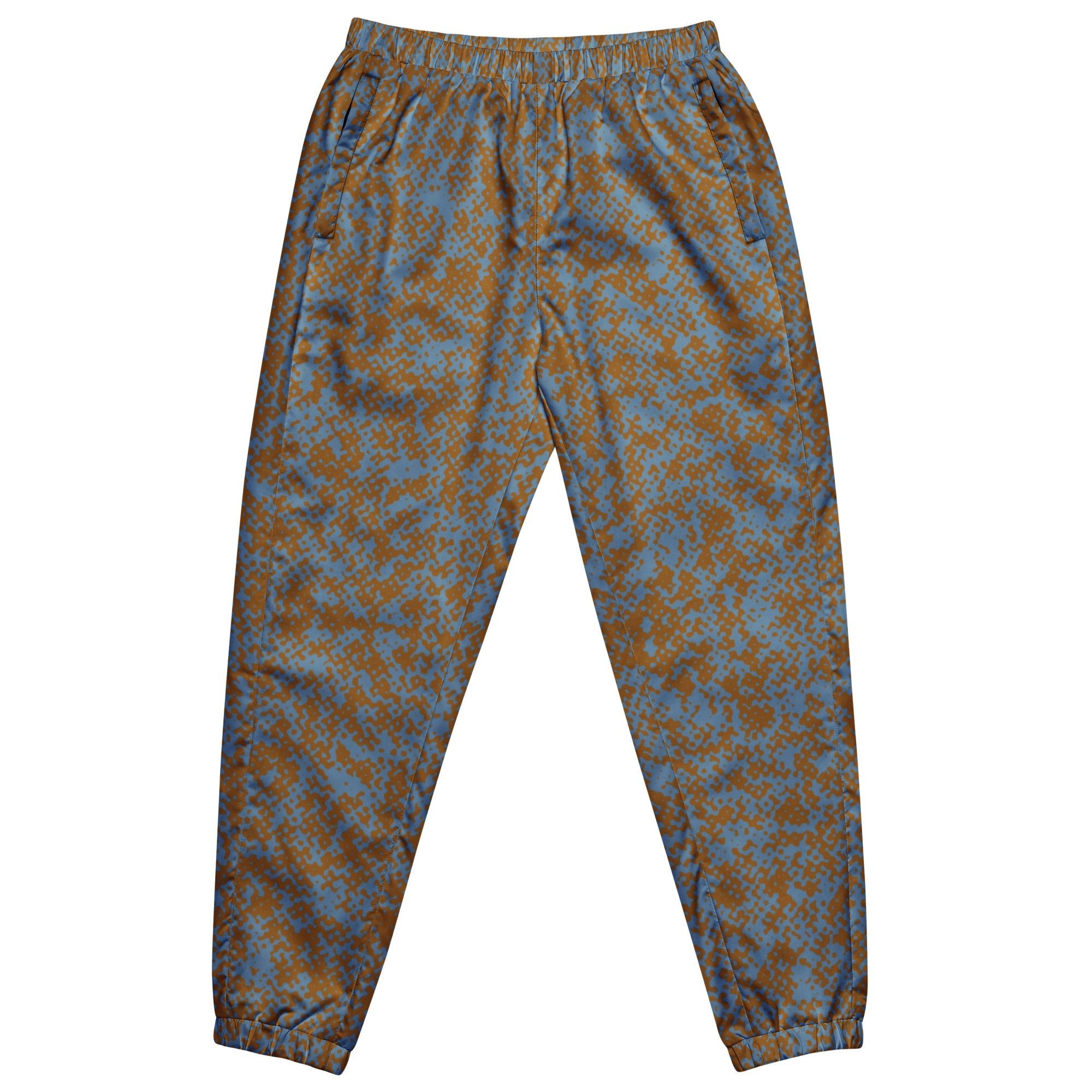 Men's Camo Blue Track Pants - Mirfia