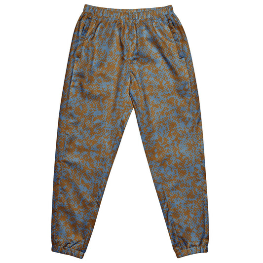 Men's Camo Blue Track Pants - Mirfia
