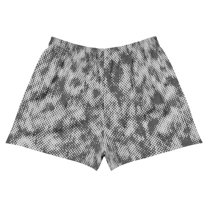 men's camo grey training shorts back view 