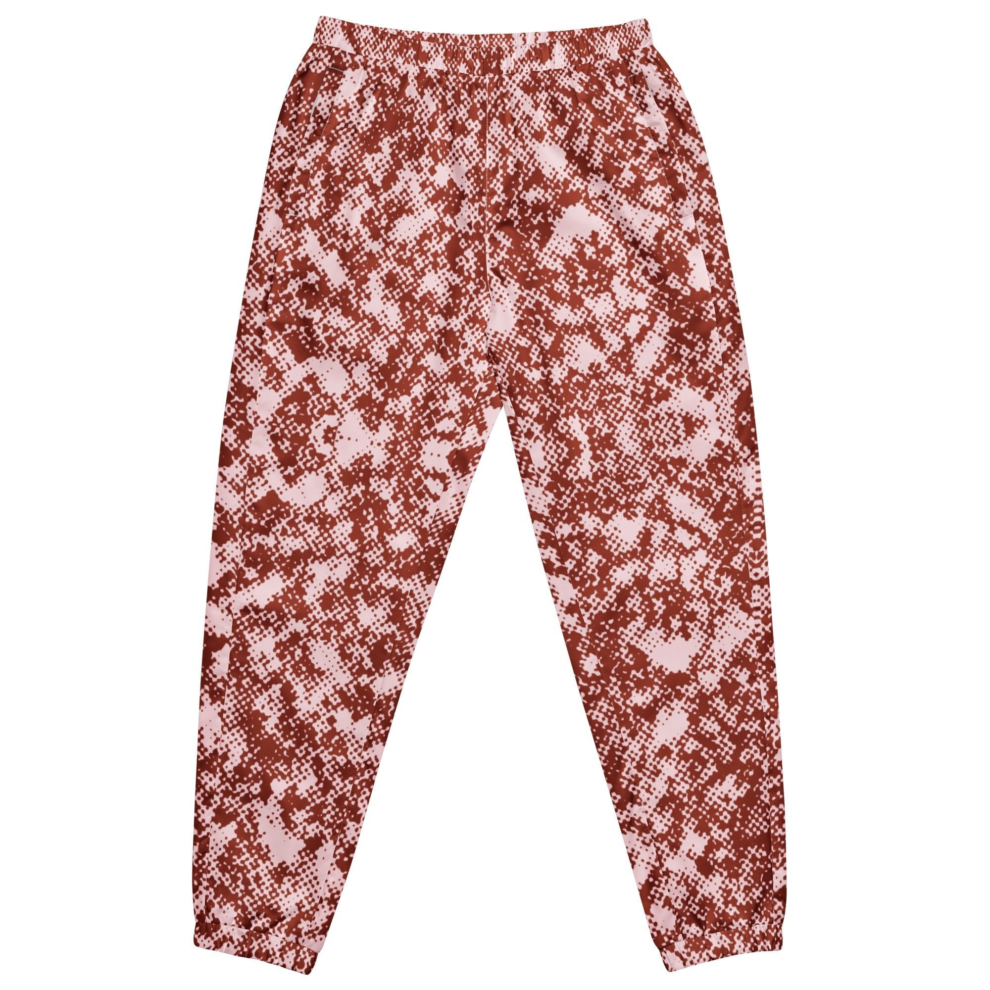 Men's Selago Red Track Pants - Mirfia