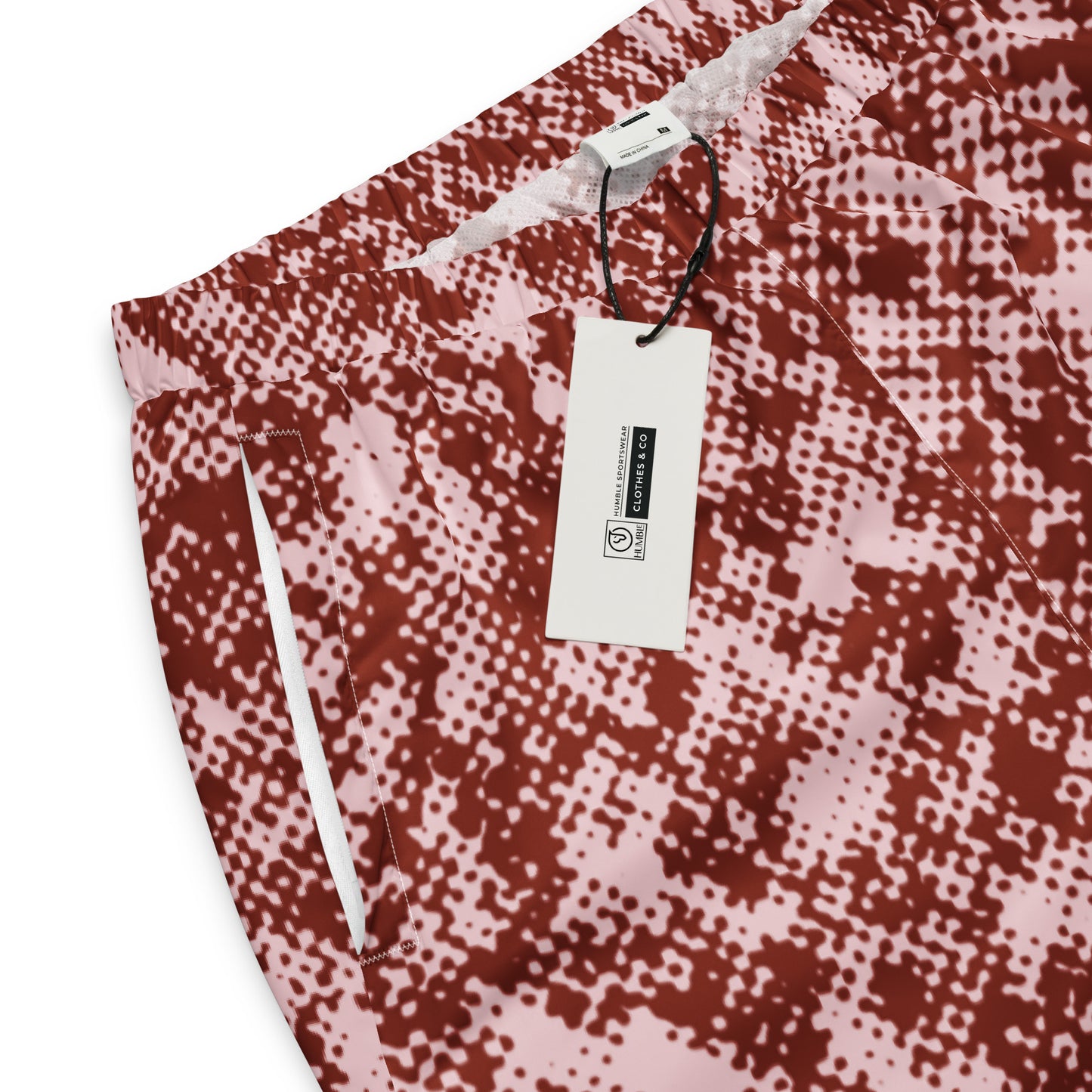 Men's Selago Red Track Pants - Mirfia