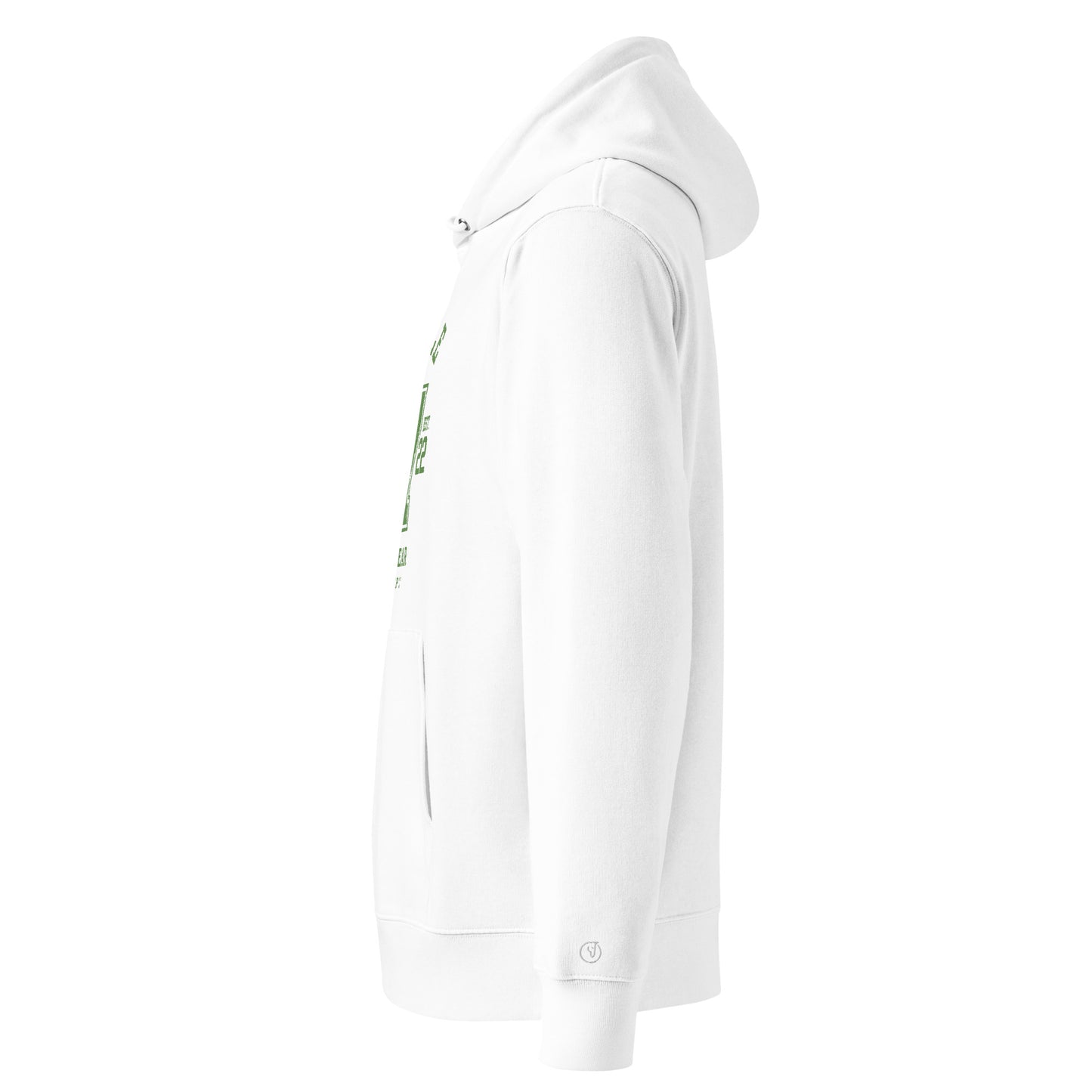 men's white athletic hoodie cotton 