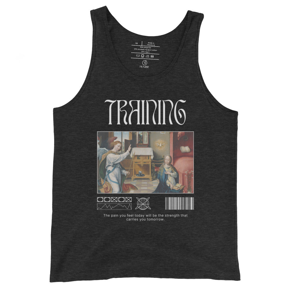 men's cotton tank top grey