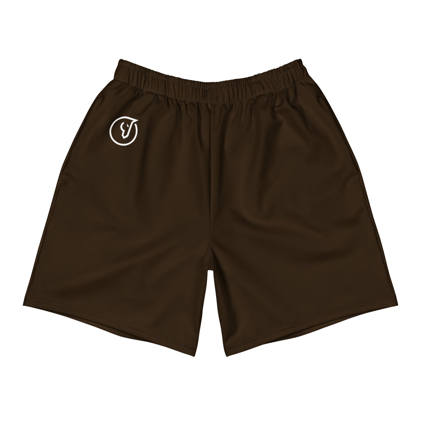 dark brown activewear shorts 