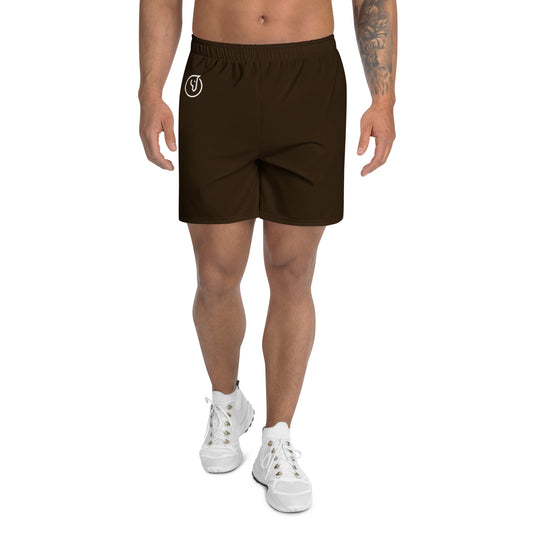 dark brown workout shorts for men