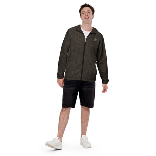 Men’s Torren Dotted Windbreaker Jacket - Mirfia