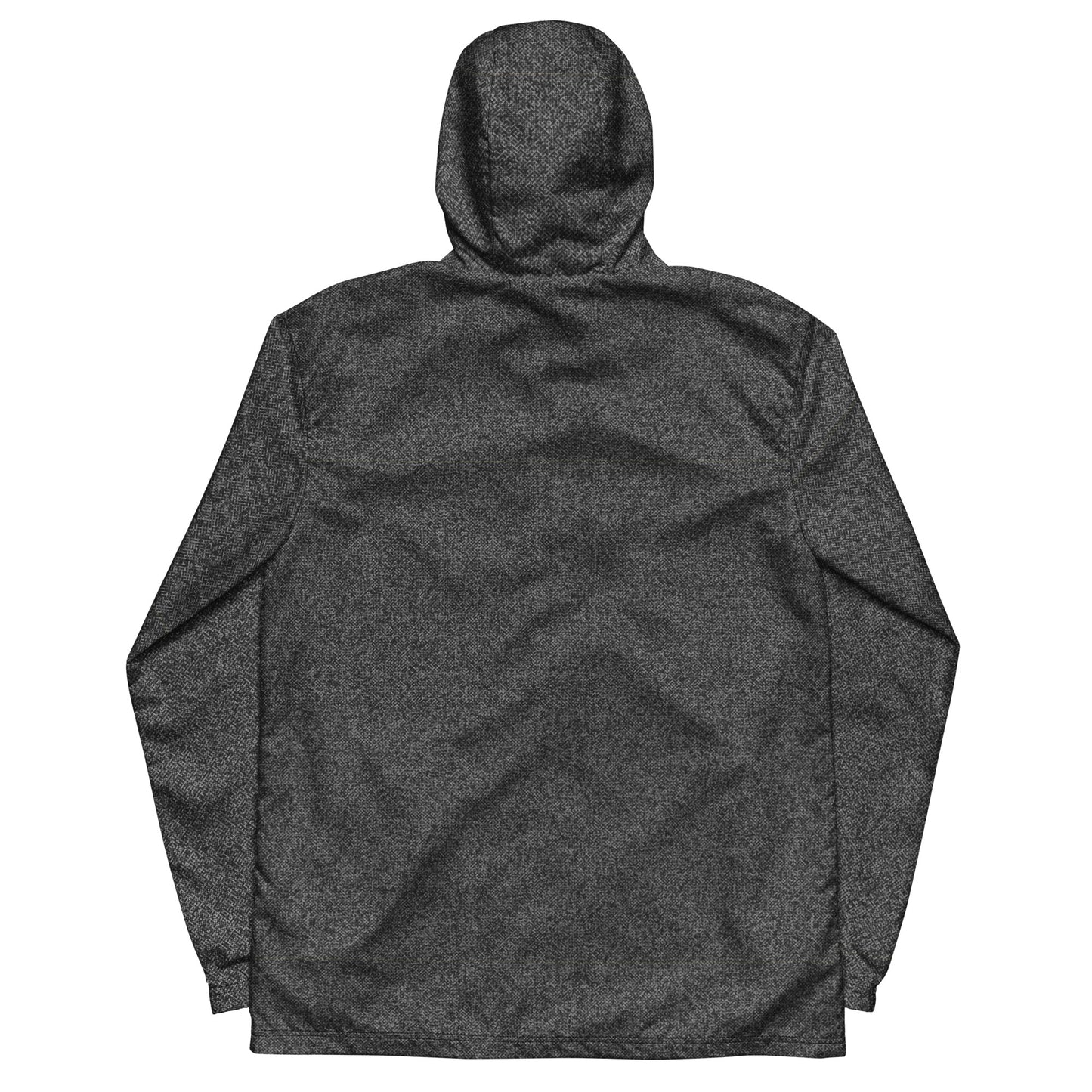 Men’s Pattens Grey Windbreaker Jacket - Mirfia