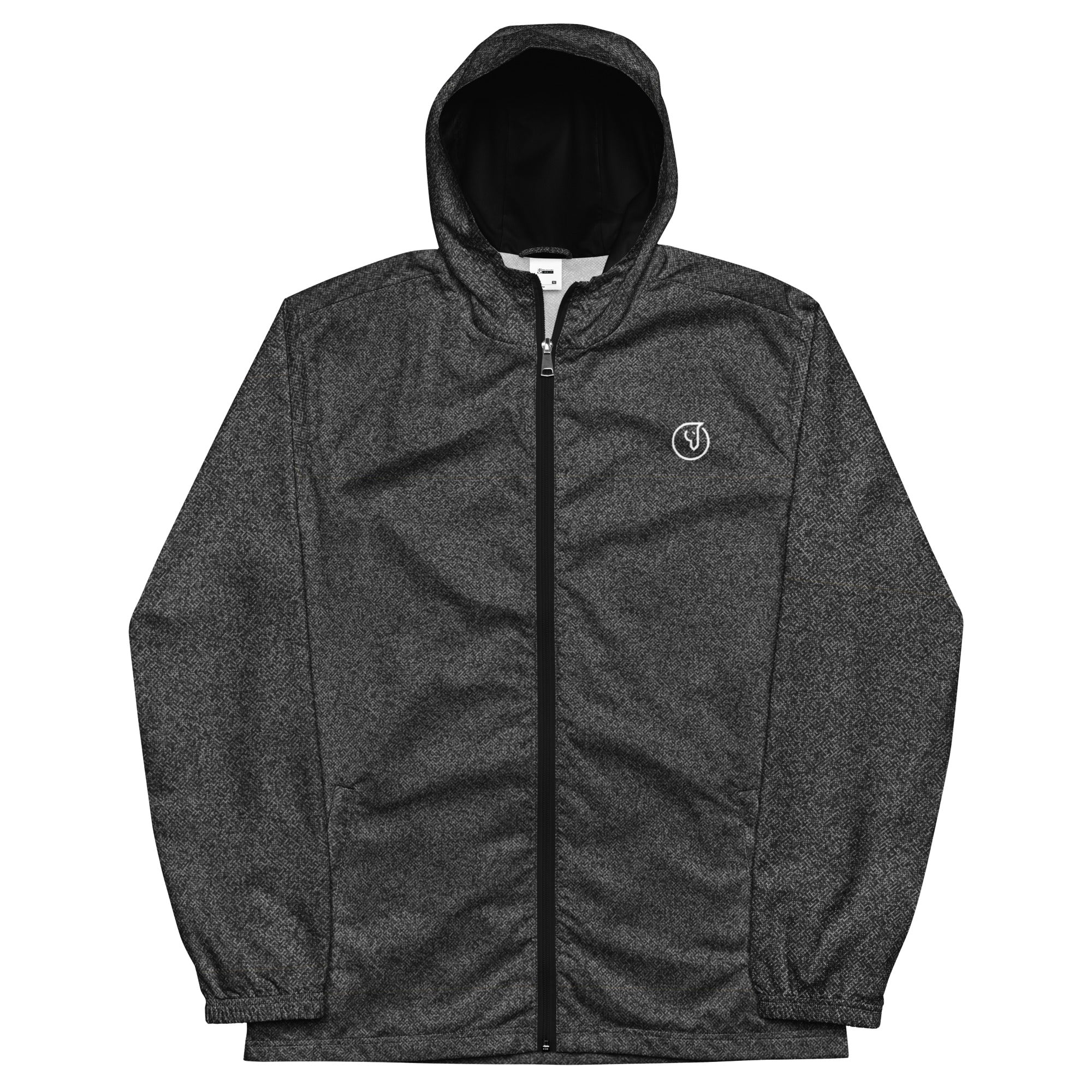 Men’s Pattens Grey Windbreaker Jacket - Mirfia