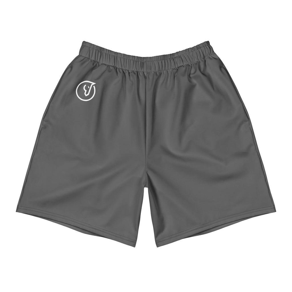 grey activewear shorts for men