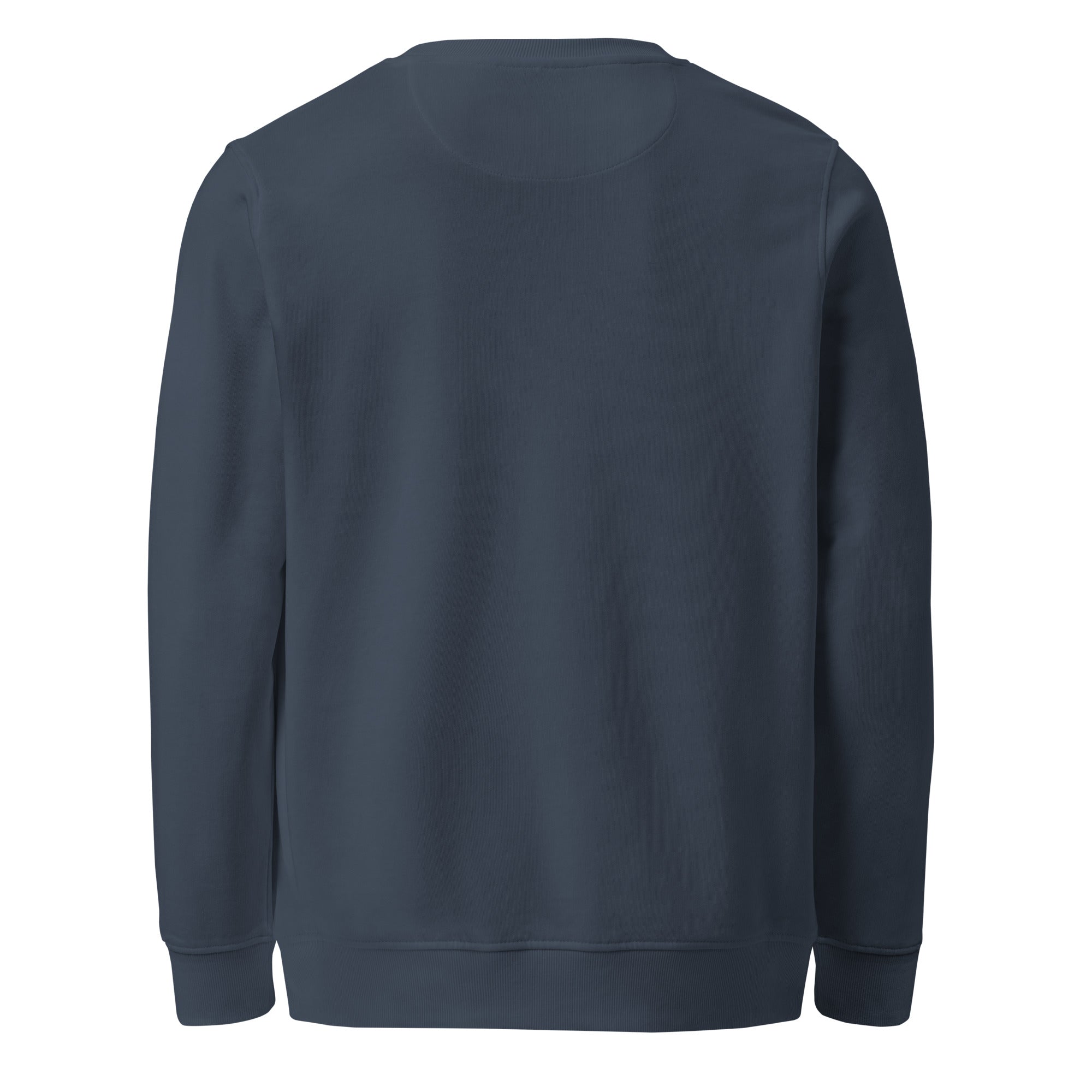 men's crewneck sweatshirt back view 