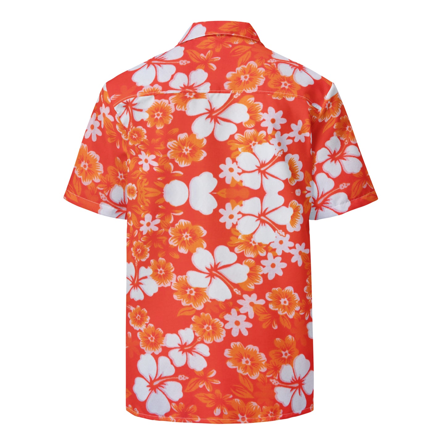 hawaiian floral button shirt