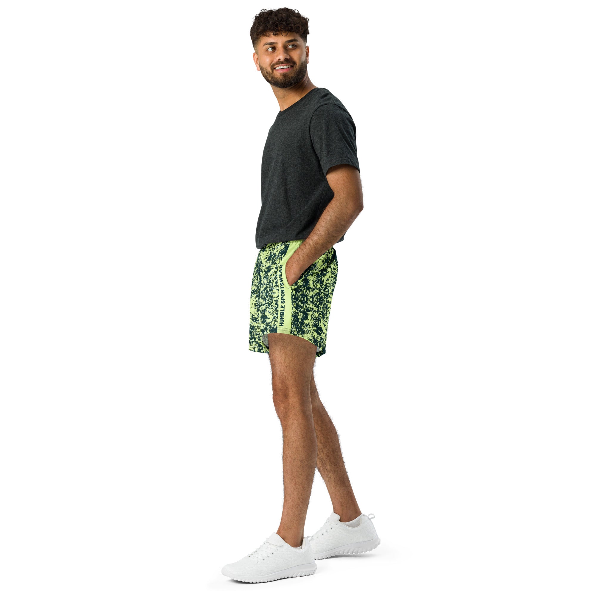 quick-dry workout shorts men's ivy green