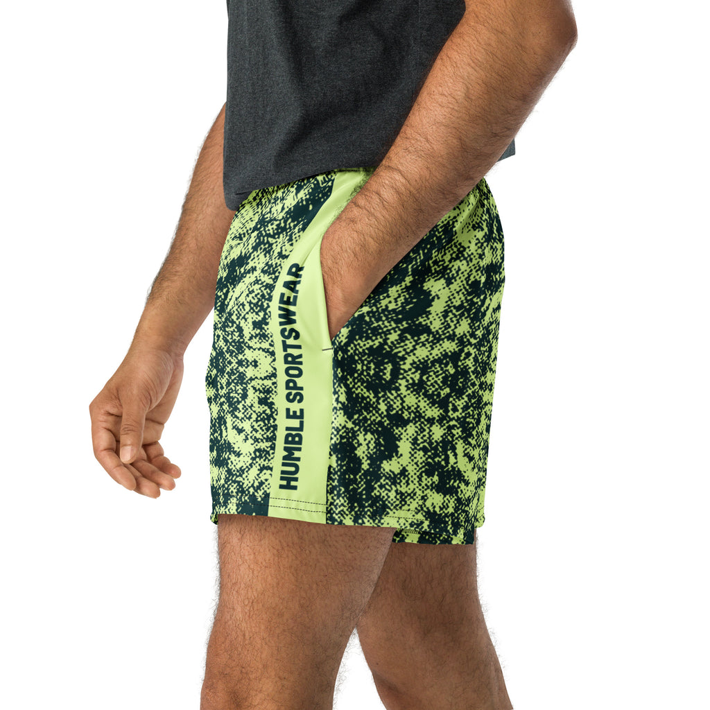 breathable training shorts men's ivy green