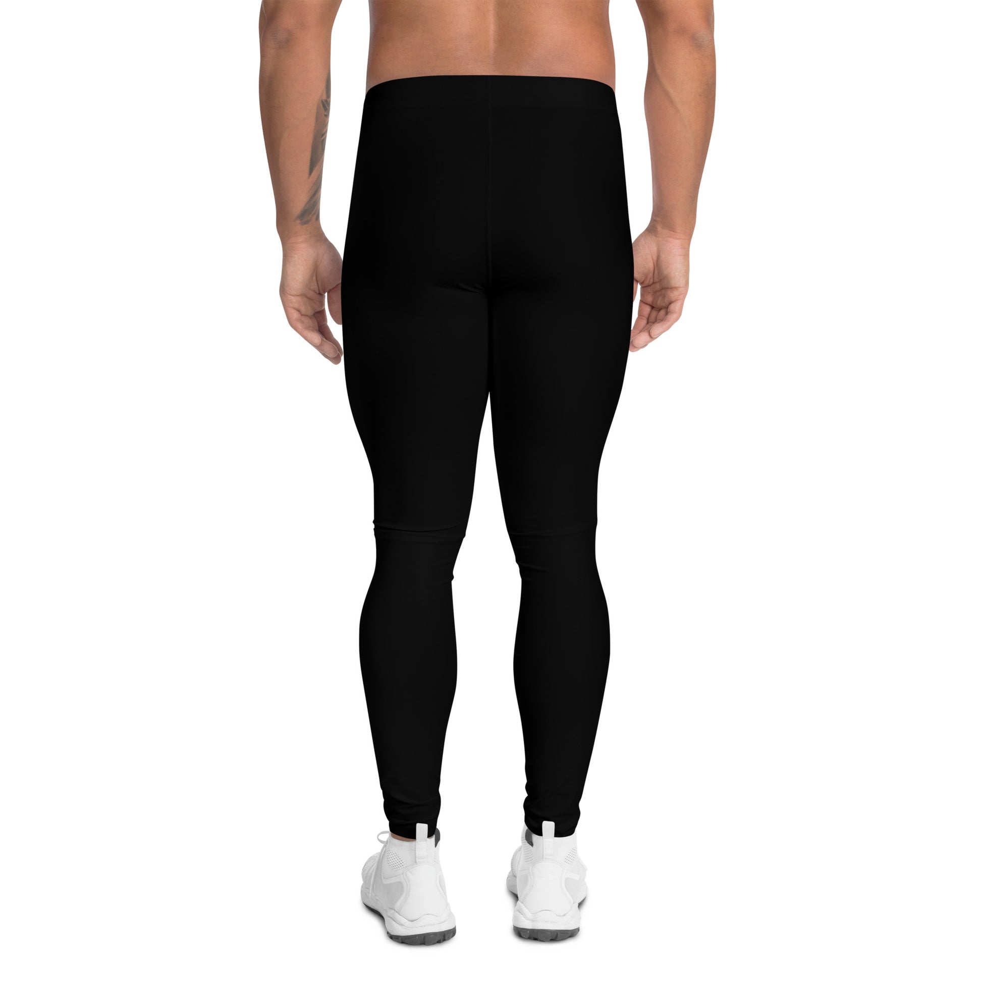 men's performance leggings black