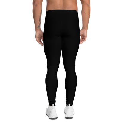 men's performance leggings black