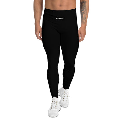 men's performance leggings black