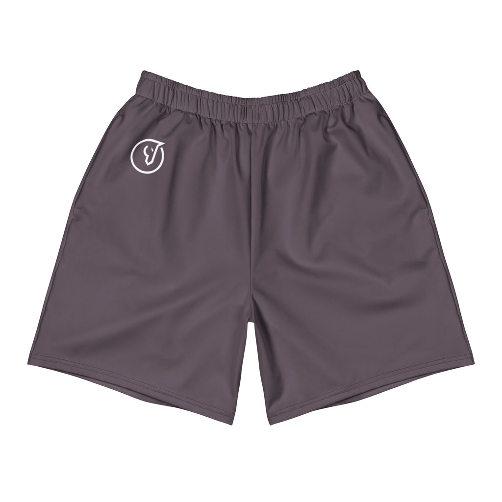 men's mauve long running shorts 