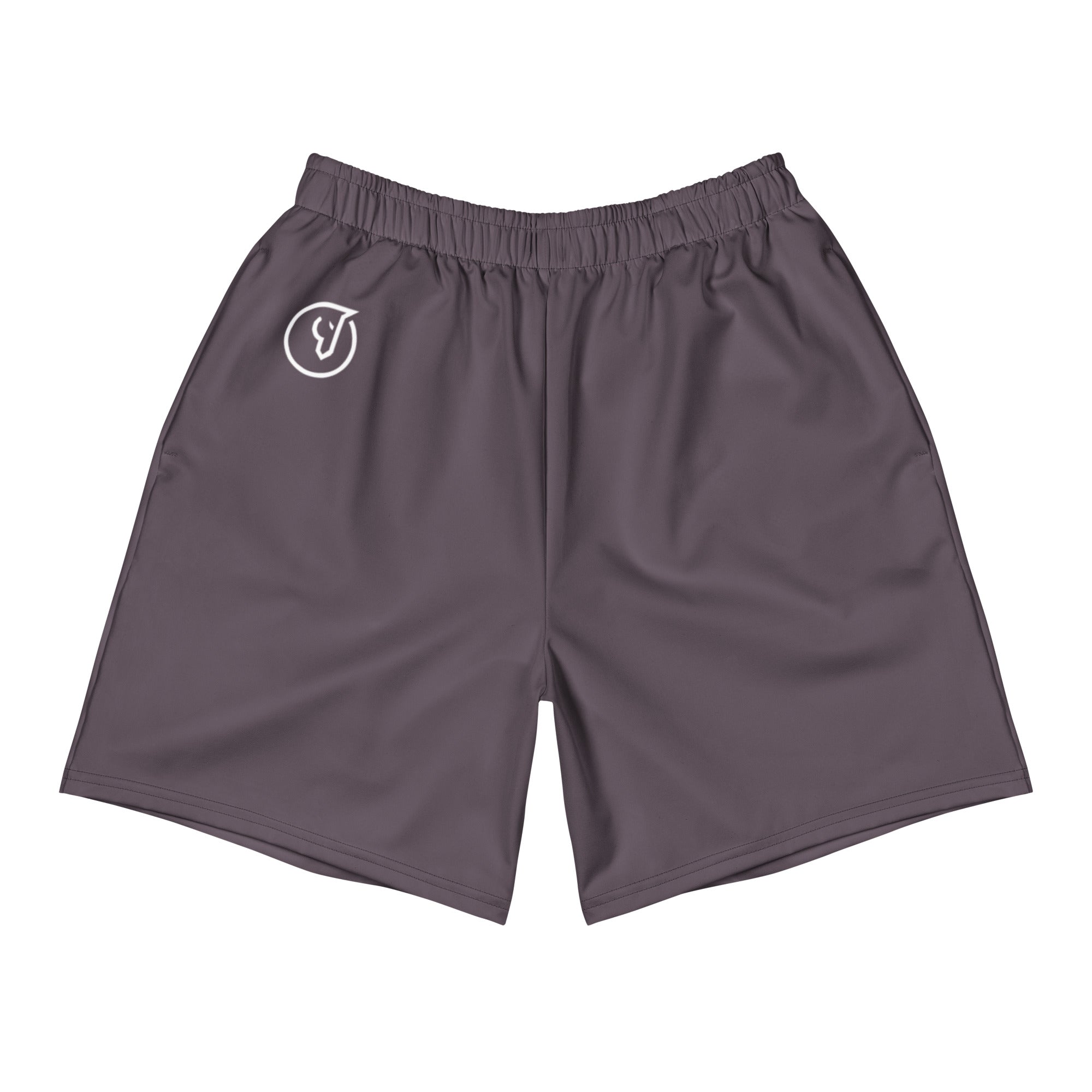 men's mauve long running shorts 