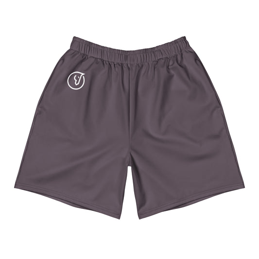 men's mauve long running shorts 