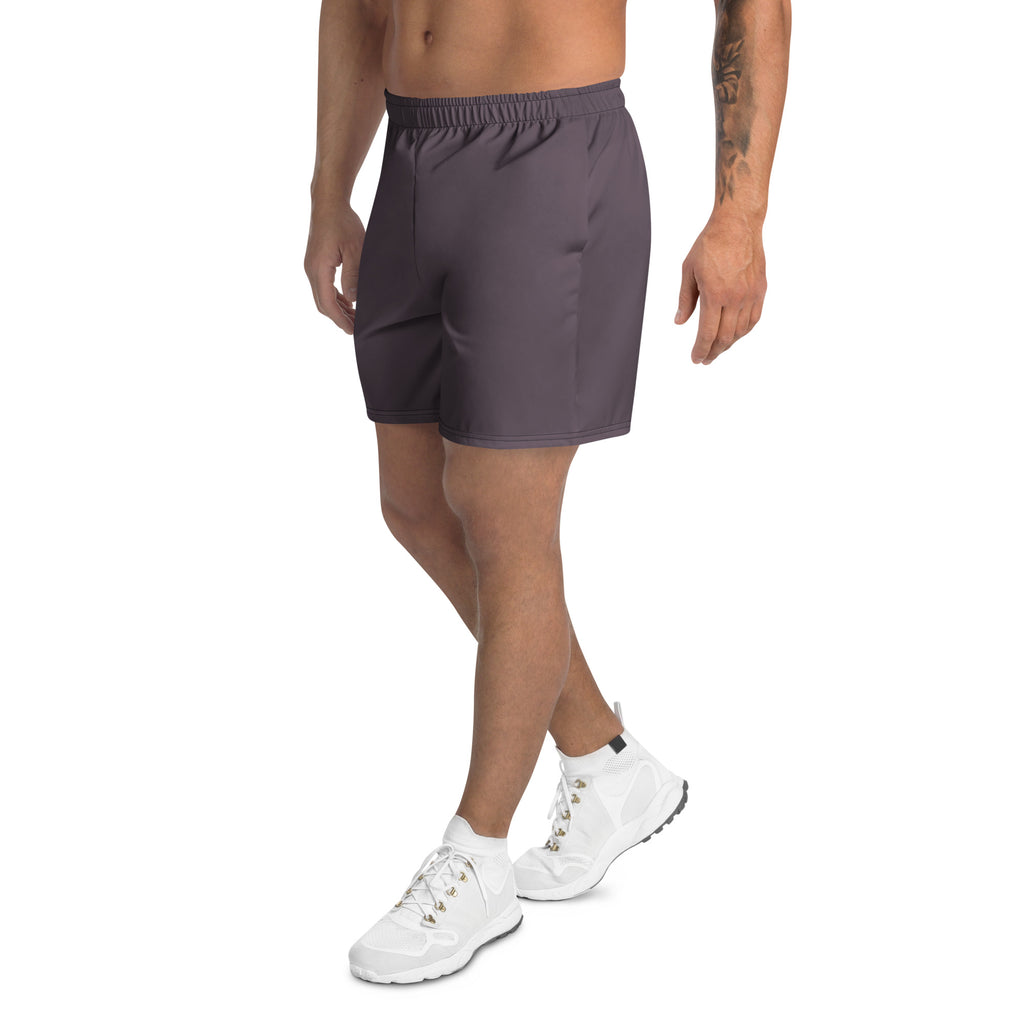 soft mauve athletic shorts for men