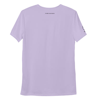 men's mesh t-shirt lavender