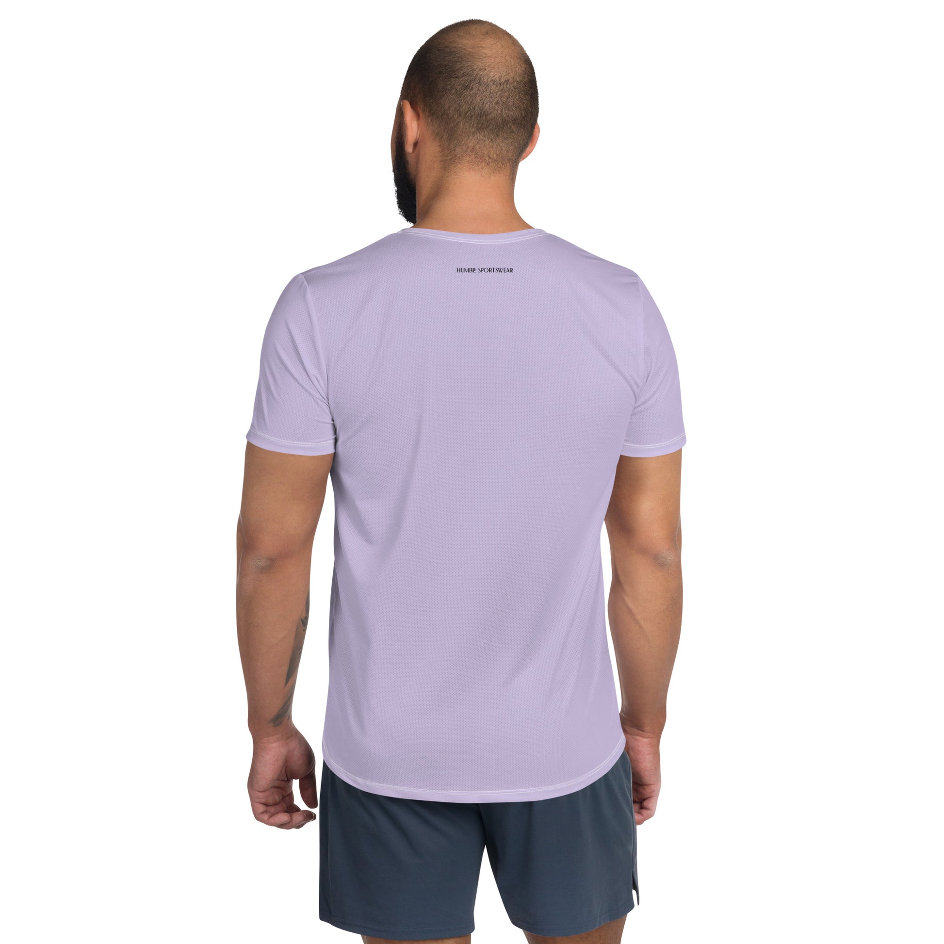 men's mesh t-shirt lavender