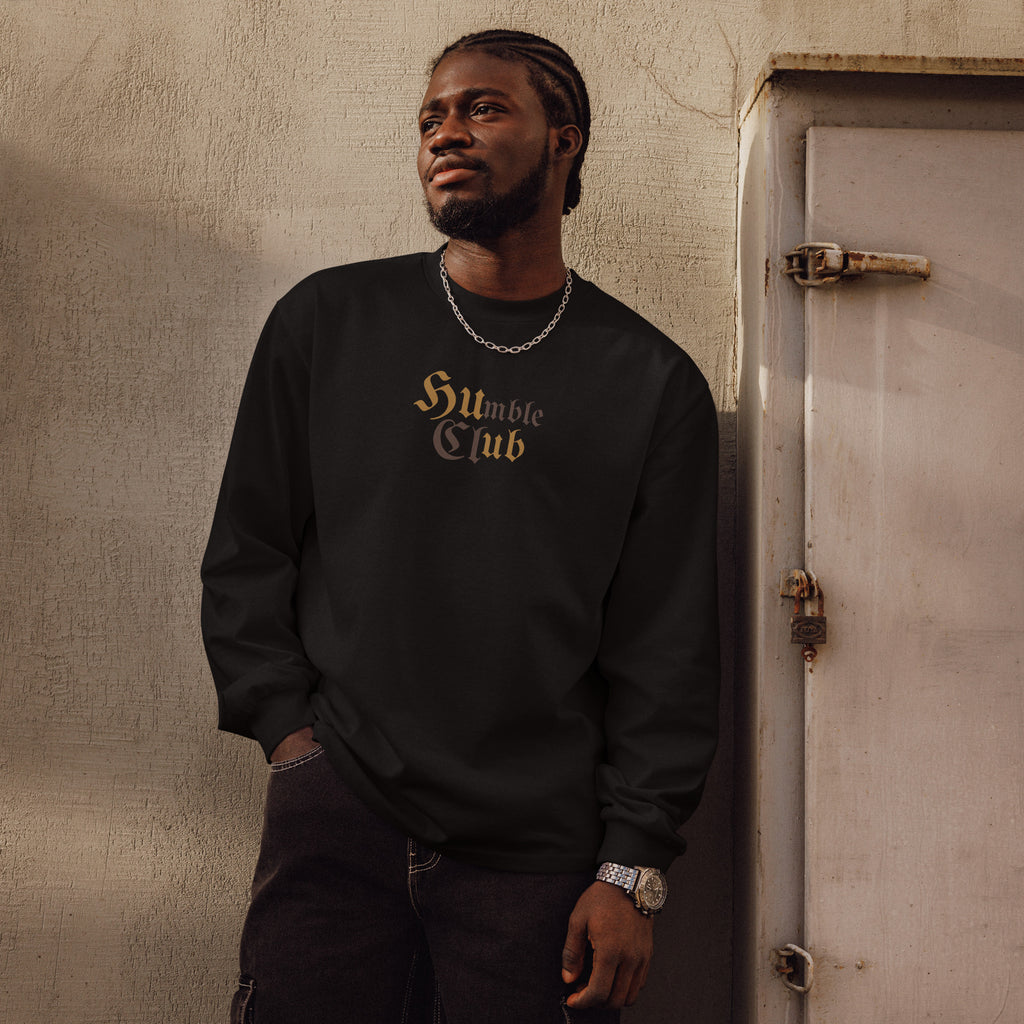 men's multicolor heavyweight crewneck sweatshirt front