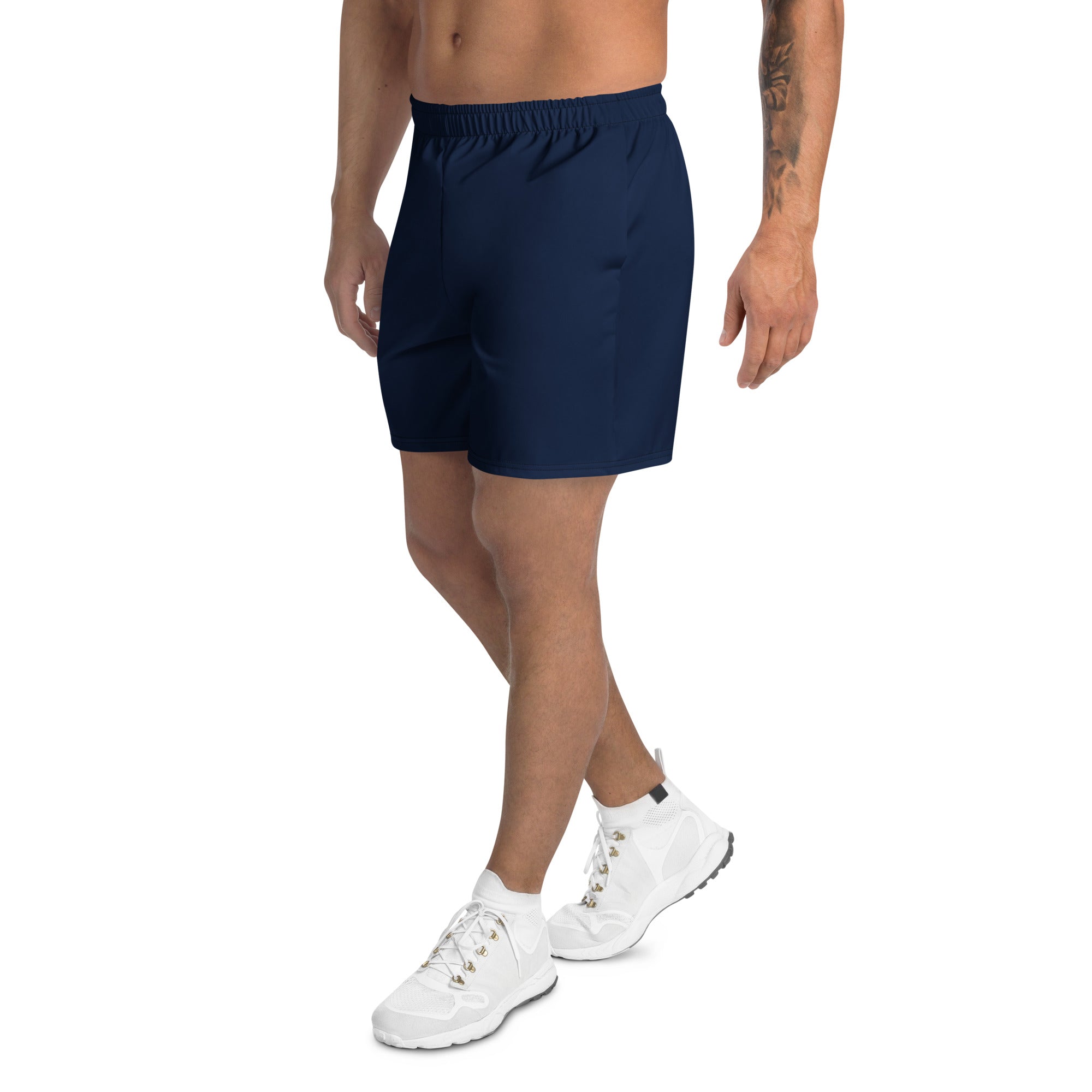 long navy running shorts men's activewear 