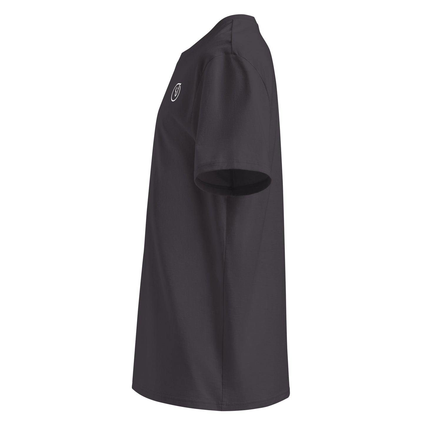 Men's Casual Organic Ribbed Neck T-Shirt - Mirfia