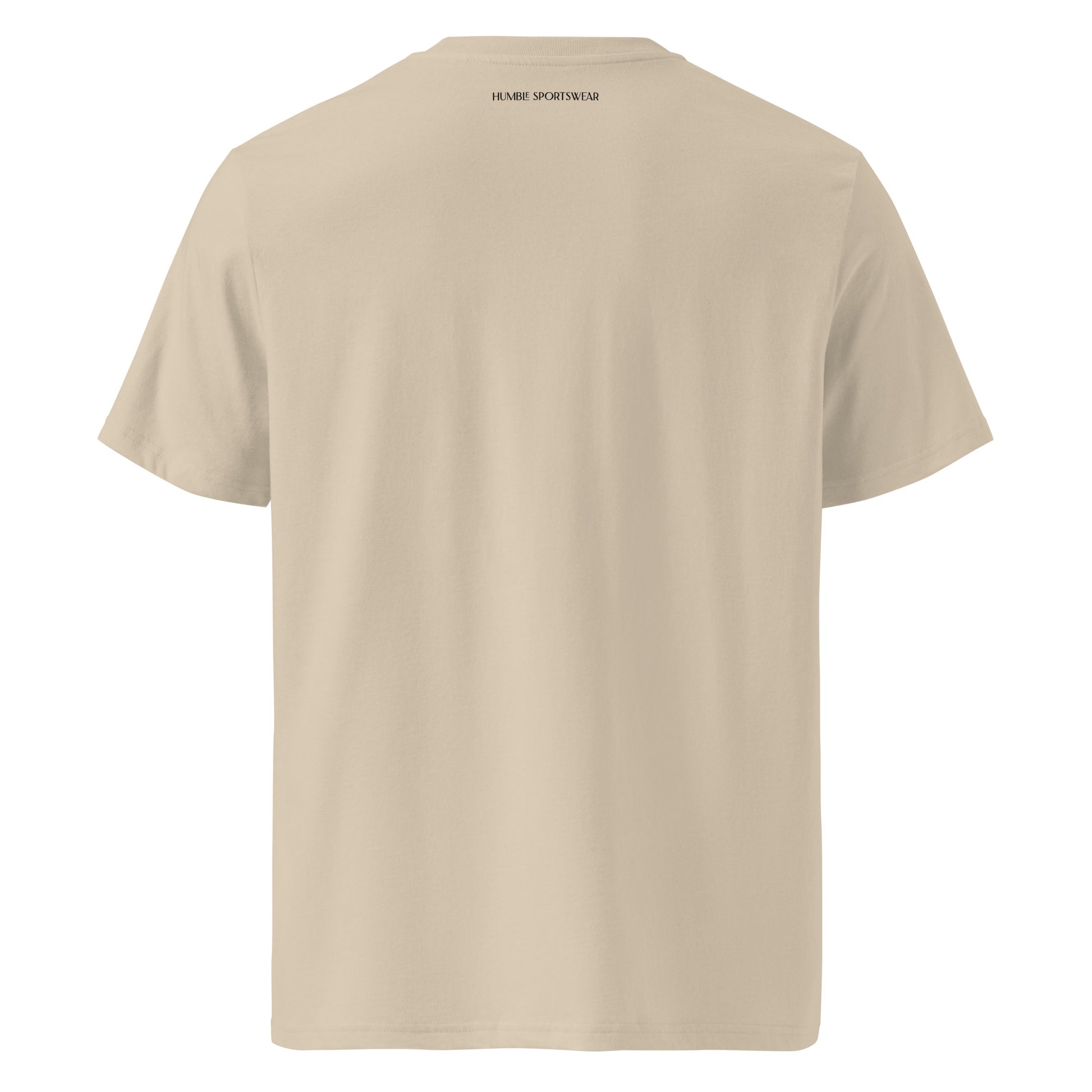 eco-friendly men's desert dust color t-shirt 