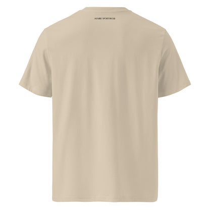 eco-friendly men's desert dust color t-shirt 