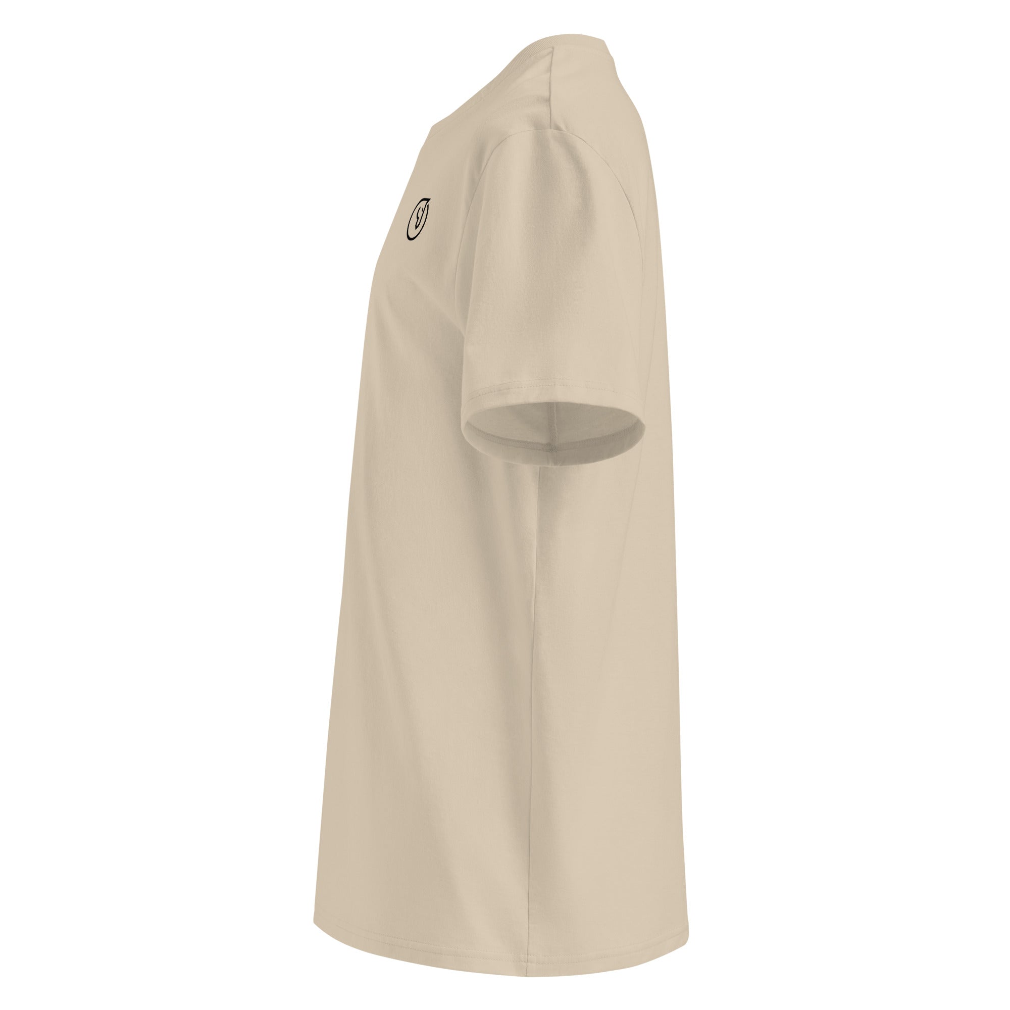 Men's Organic Ribbed Neck T-Shirt - Mirfia