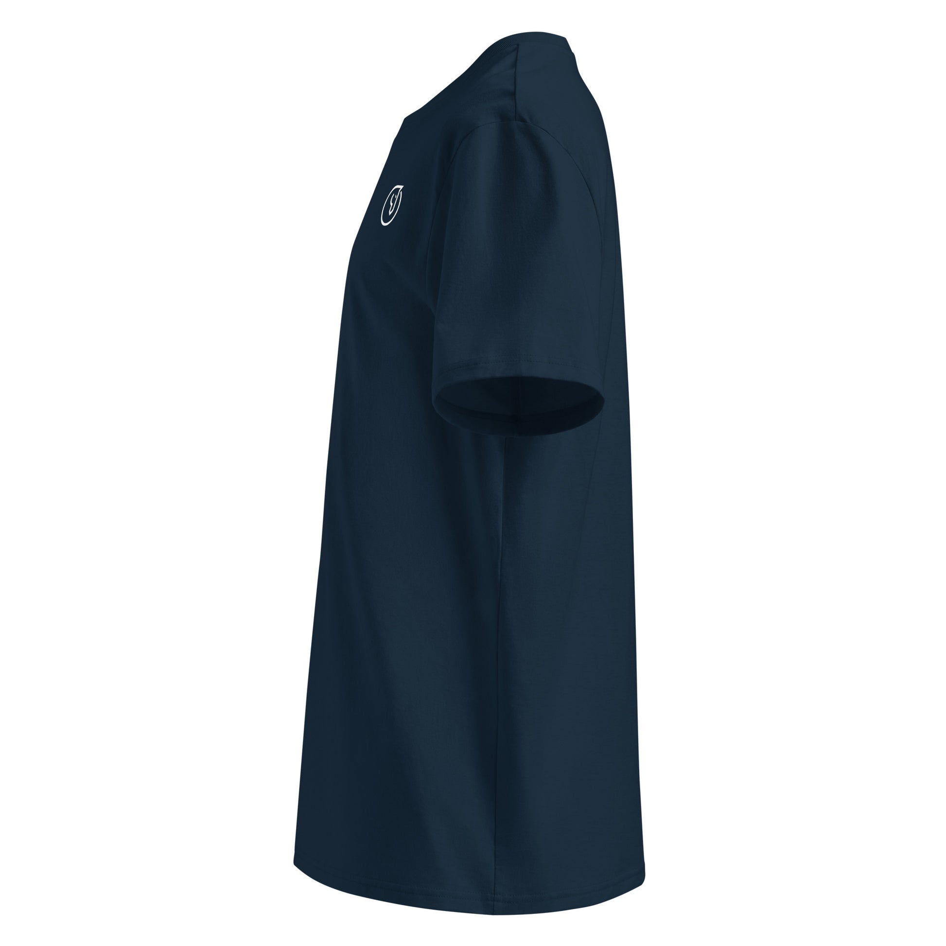 men's navy blue organic t-shirt 