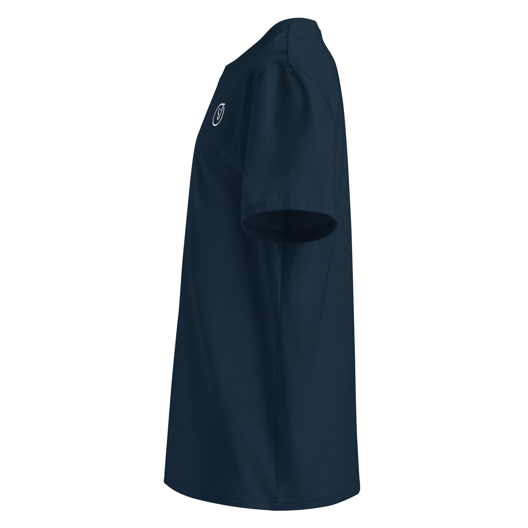 men's navy blue organic t-shirt 